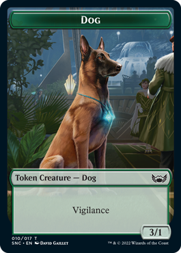 Dog Token - Foil
